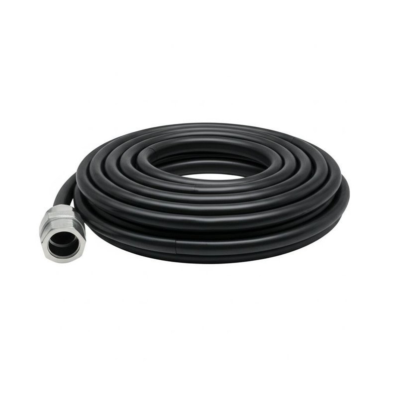 Selang Industri Hitam dengan Fitting Ujung Atau Diameter Luar Kustom 0.5